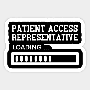 Funny Vintage Patient Access Representative Gift Idea Sticker